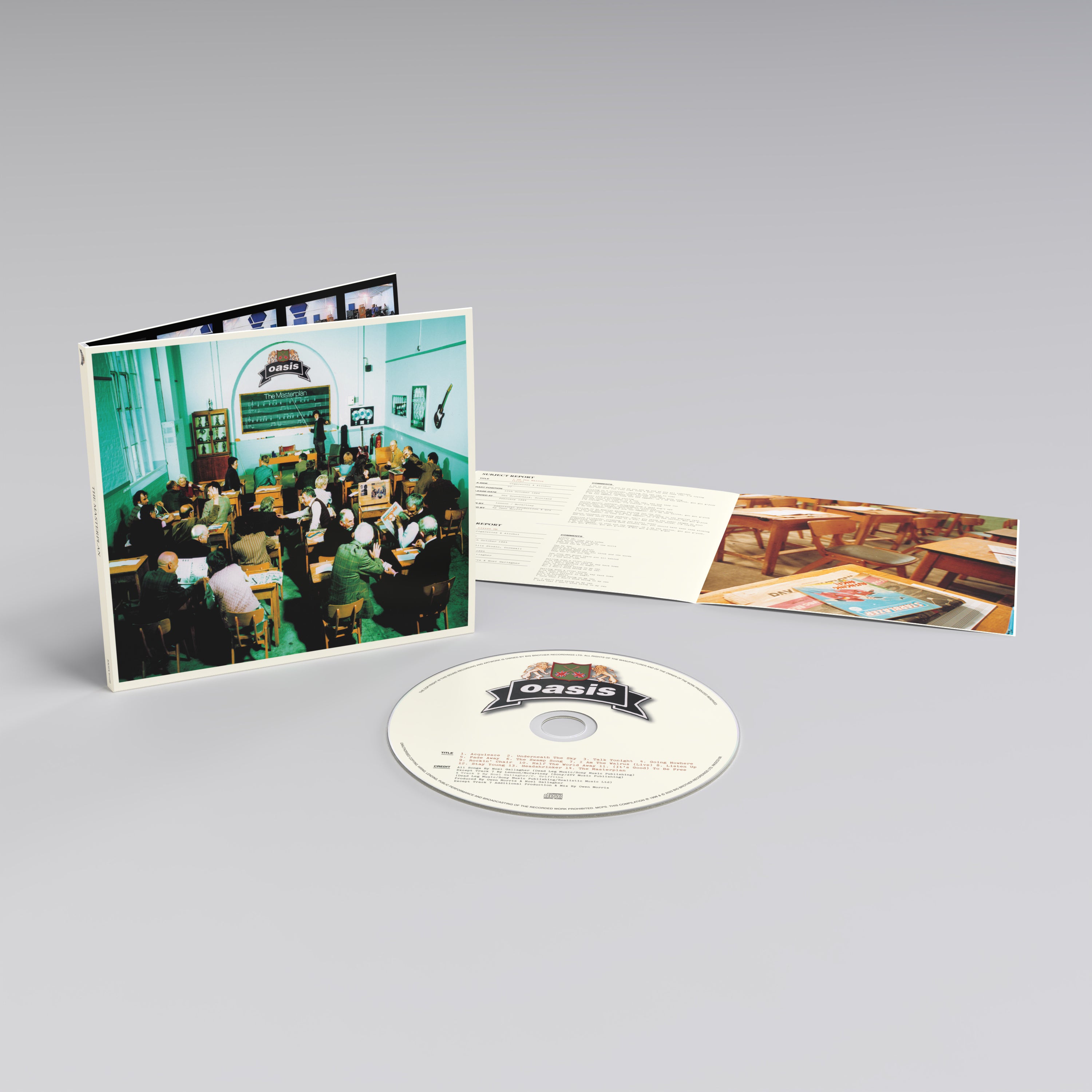 Oasis Masterplan Remastered CD Horizons Music