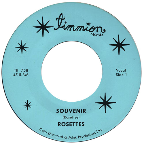 Rosettes – Souvenir [7" Clear Vinyl]