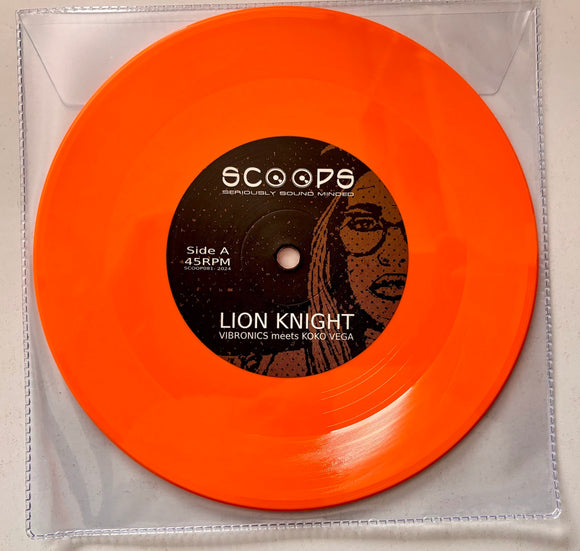 Vibronics meets Koko Vega - Lion Knight [Orange Vinyl 7”]