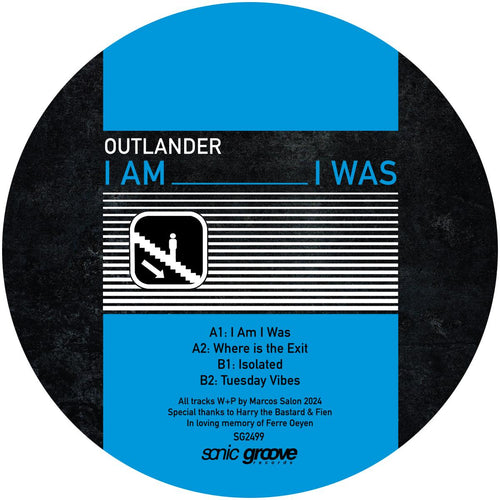 Outlander - I Am I Was [stickered sleeve]