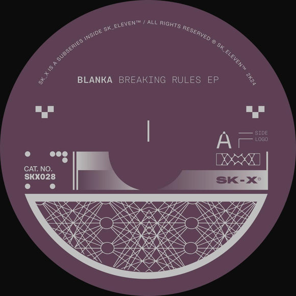 BLANKA - Breaking Rules [label sleeve]