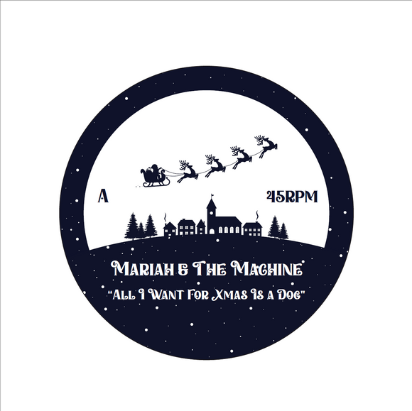 Mariah & The Machine // Run Winston - Santa’s Grift [7” Vinyl]