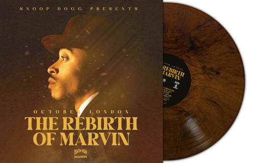 OCTOBER LONDON - The Rebirth Of Marvin (Brown Marble Vinyl)