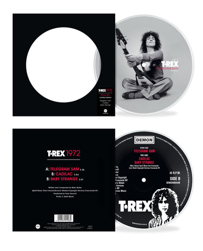 T.Rex - T. Rex: Telegram Sam / Cadilac / Baby Strange [7" Picture Disc]