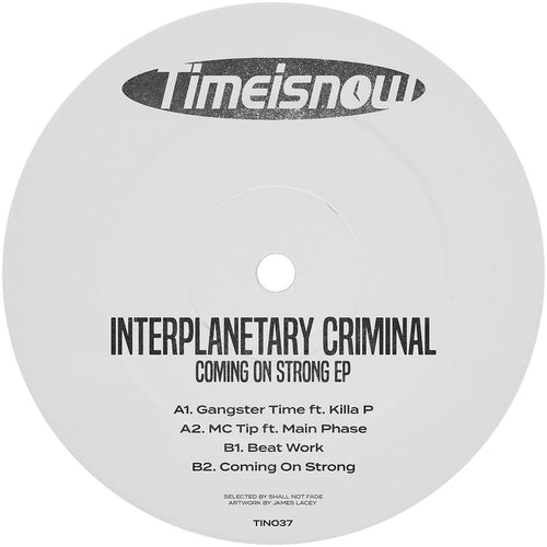 Interplanetary Criminal - Coming On Strong EP [silver marbled vinyl / label sleeve]