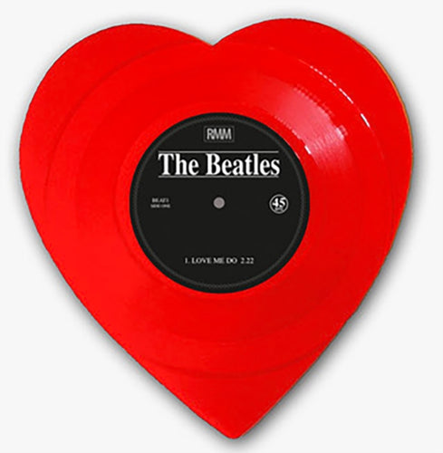 BEATLES - Love Me Do / PS I Love You (Heart Shaped Vinyl) (ONE PER PERSON)