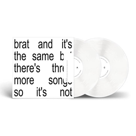 Charli xcx - brat and it's the same but there's three more songs so it's not [2LP White]