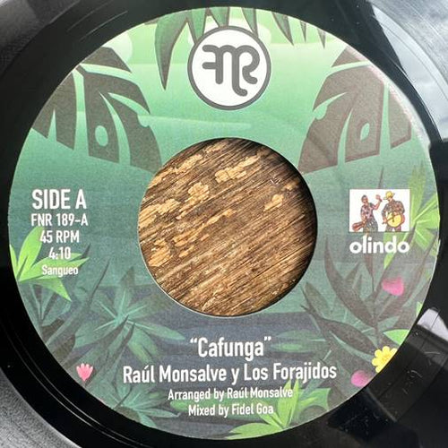 Raúl Monsalve y Los Forajidos - “Cafunga” b/w “La Mariposa” feat. Lya Bonilla [7" Vinyl]