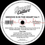 Micky More & Andy Tee, Ron Carroll, Derrick McKenzie, Angela Johnson, Fleur De Mur - Groove Is In The Heart Vol 1 [Red &amp; Black Splatter Effect Vinyl]