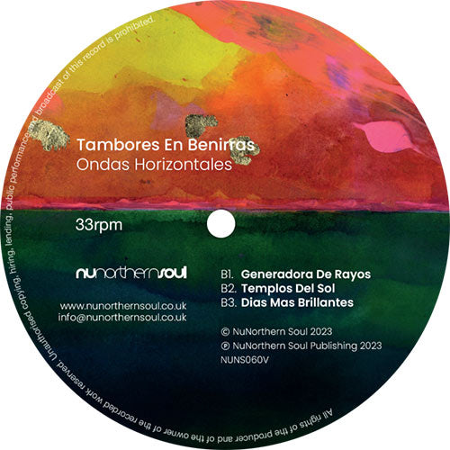 Tambores En Benirras - Ondas Horizontales [2LP]