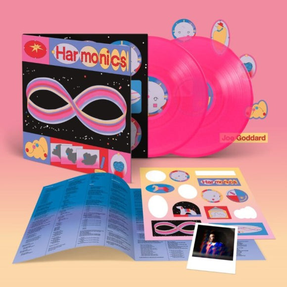 Joe Goddard - Harmonics [Transparent pink coloured vinyl 2LP]