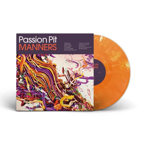 Passion Pit - Manners (15th Anniversary) [Indies Orange Marble Vinyl]