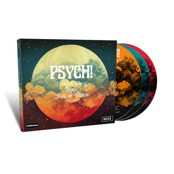 Various Artists – Psych! British Prog, Rock, Folk, And Blues 1966 – 1973 [3CD]