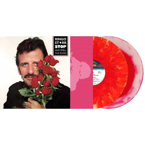 RINGO STARR - Stop & Smell The Roses (Cloudy Red/White + Galaxy Red/White Vinyl) (Rsd 2023)