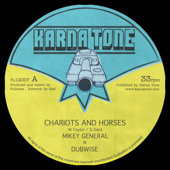 Mikey General & Fullness - Chariots & Horses [Repress]