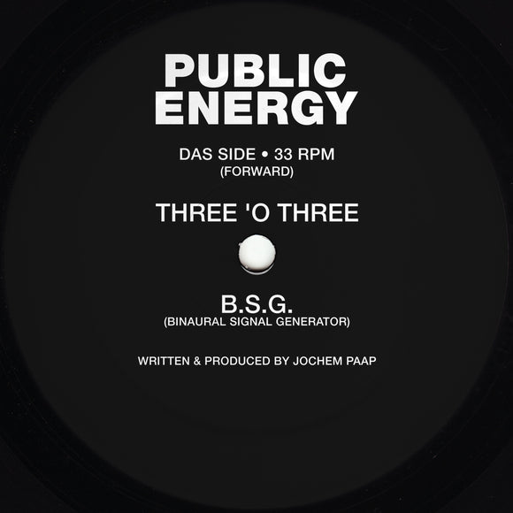 Public Energy - Three O Three