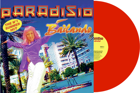 PARADISIO - Bailando [OFFICIAL 2024 RED VINYL REPRESS]