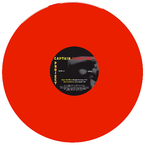 CAPTAIN HOLLYWOOD PROJECT - MORE AND MORE (OFFICIAL 2023 RED VINYL REPRESS)