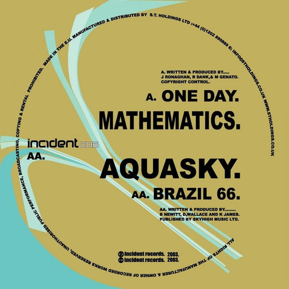 Mathematics / Aquasky – One Day / Brazil 66