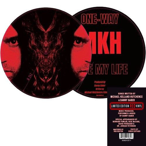 Michael Hutchence - One Way / Save My Life [10” Picture Disc / Red vinyl]