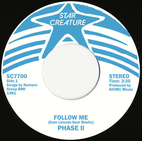 Phase II - Follow Me / E=Mc² [7" Vinyl]