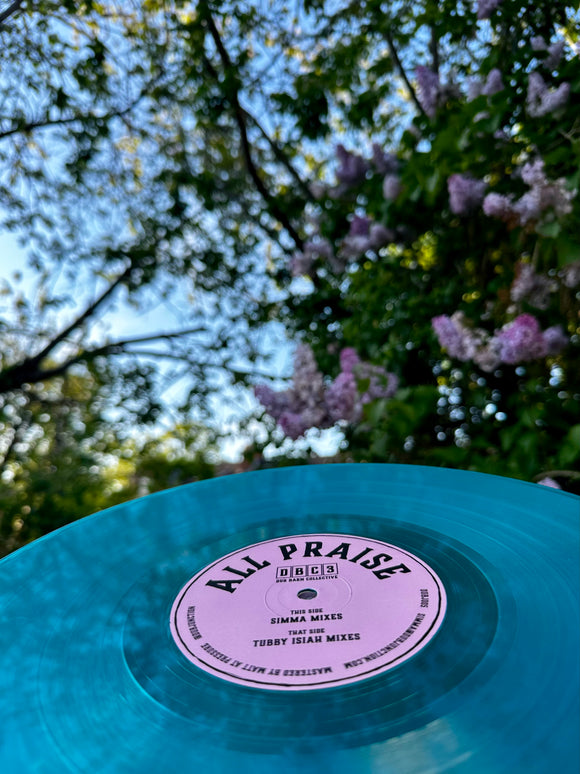 Dbc3 - All Praise (Simma & Tubby Isiah Mixes) [Translucent Ice Blue Vinyl in Kraft Sleeve]