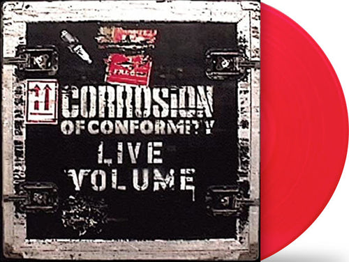 CORROSION OF CONFORMITY - LIVE VOLUME [2LP Transparent Red Vinyl]