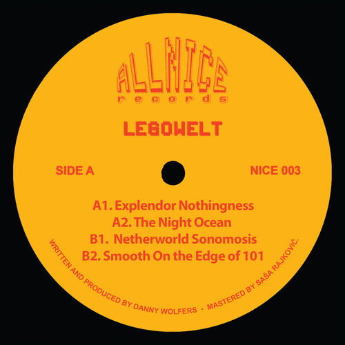 Legowelt - Netherworld Sonomosis EP