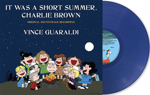 VINCE GUARALDI - IT WAS A SHORT SUMMER, CHARLIE BROWN [SUMMER NIGHT BLUE VINYL]