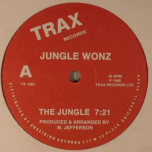 Jungle Wonz - The Jungle / Time Marches On