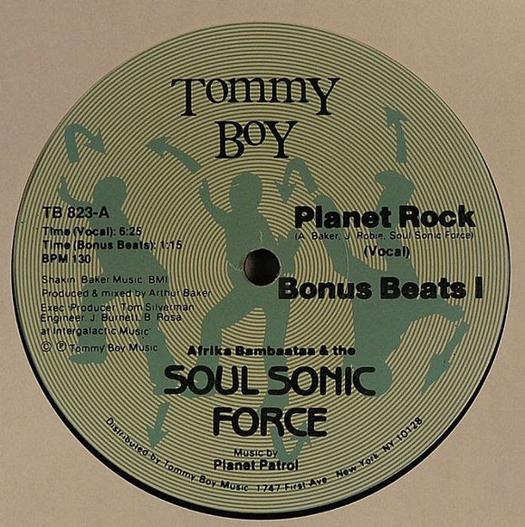 Afrika Bambaataa & Soulsonic Force - Planet Rock