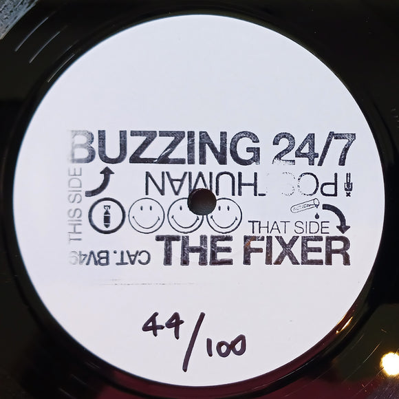 Posthuman - Buzzing 24/7 [Black & Gold marbled 12” vinyl]