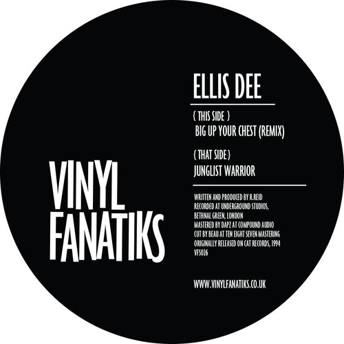 Ellis Dee - Big Up Your Chest (Remix) / Junglist Warrior