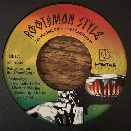 Jah Mex - Rootsman Style [7" Vinyl]