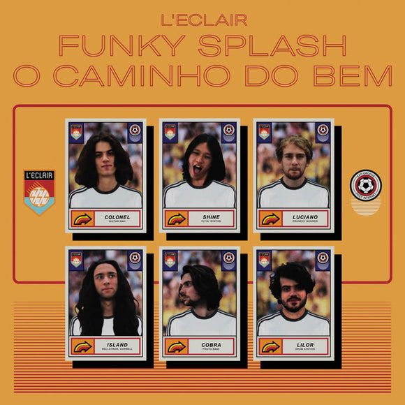 L'Eclair - Funky Splash / O Caminho Do Bem [Red Transparent Vinyl]