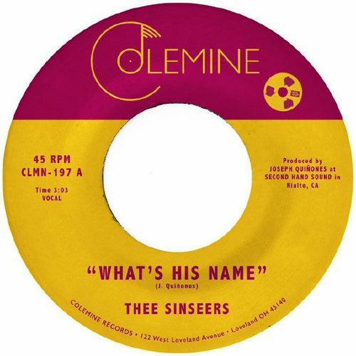 Thee Sinseers - What's His Name 7"