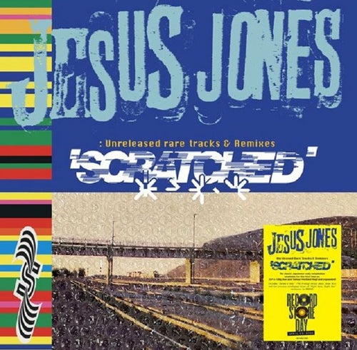 JESUS JONES - SCRATCHED (BLUE & YELLOW MARBLED VINYL)