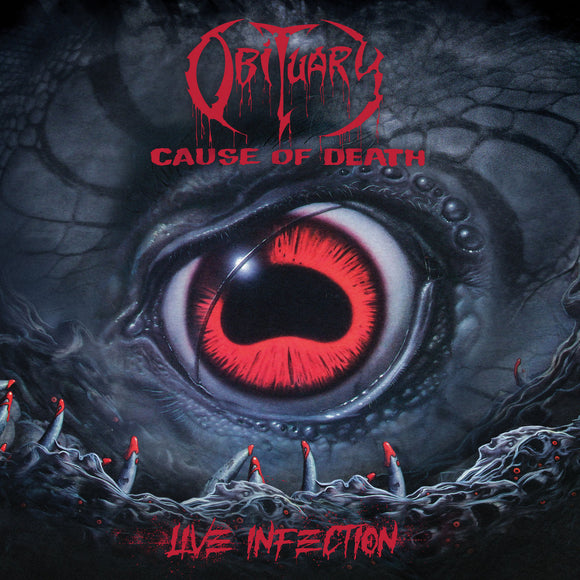 Obituary - Cause of Death - Live Infection [Blood Red Vinyl]