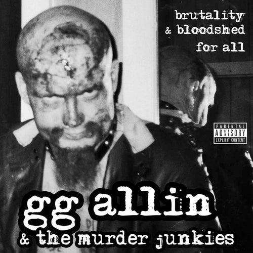 GG Allin & The Murder Junkies - Brutality And Bloodshed For All [Clear Red Vinyl]