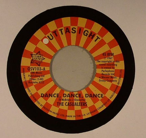 The CASUALEERS / CHUCK WOOD - Dance Dance Dance