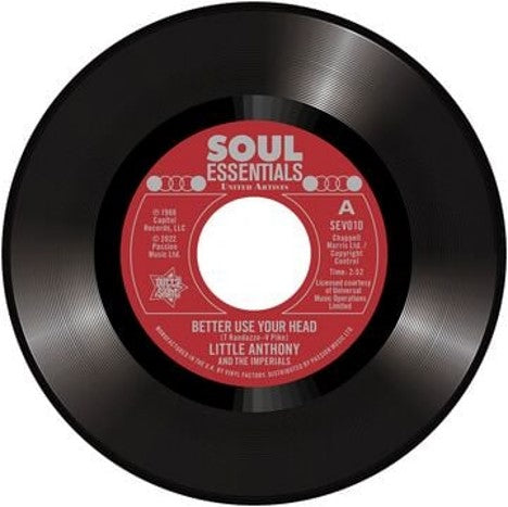 Little Anthony & The Imperials - Better Use Your Head / Gonna Fix You Good