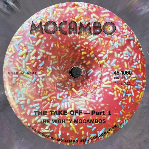 The Mighty Mocambos - THE TAKE OFF (colour vinyl)