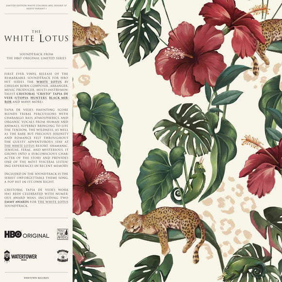 Cristobal Tapia De Veer - The White Lotus (Soundtrack from the HBO® Orig Ltd) 180g White Colored Vinyl,GF, ARTWORK VARIANT 1