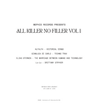 Various Artist - All Killer No Filler Vol.1