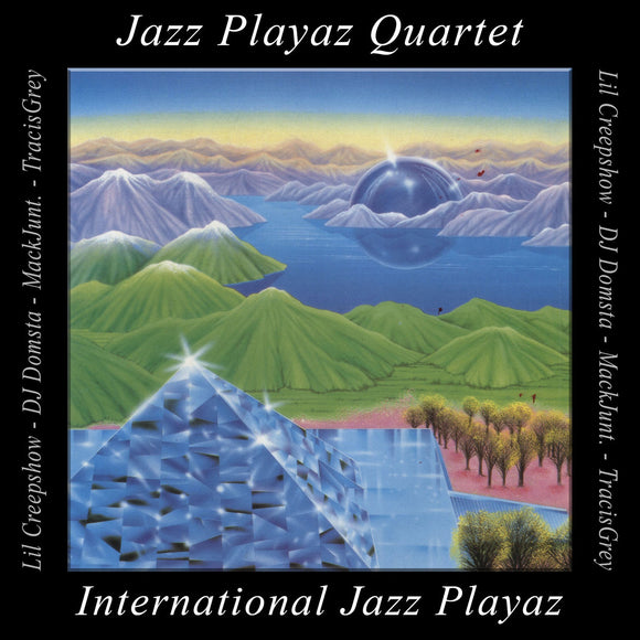 Jazz Playaz Quartet - International Jazz Playaz (White w/ Blue Splatter vinyl)