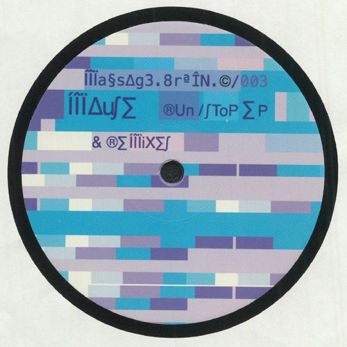 Mause - Run/Stop EP W/ D'Arcangelo, Bot1500 & Remixes