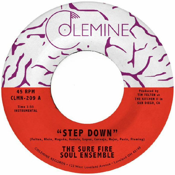 The Sure Fire Soul Ensemble - Step Down [Clear Vinyl 7