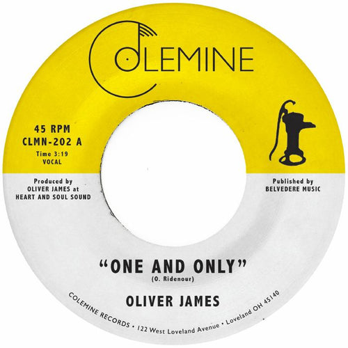 Oliver James - One And Only [7" Vinyl]