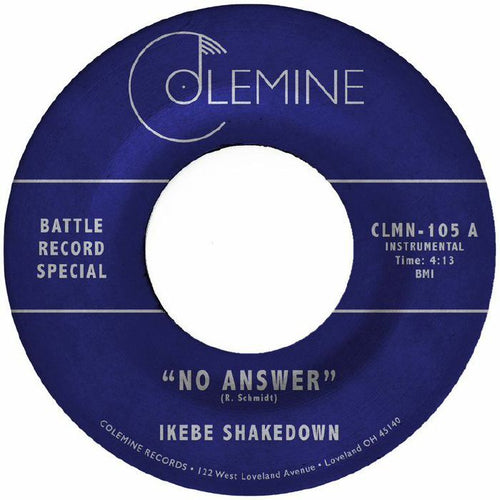 Ikebe Shakedown & The Jive Turkeys - No Answer / No Answer 7"