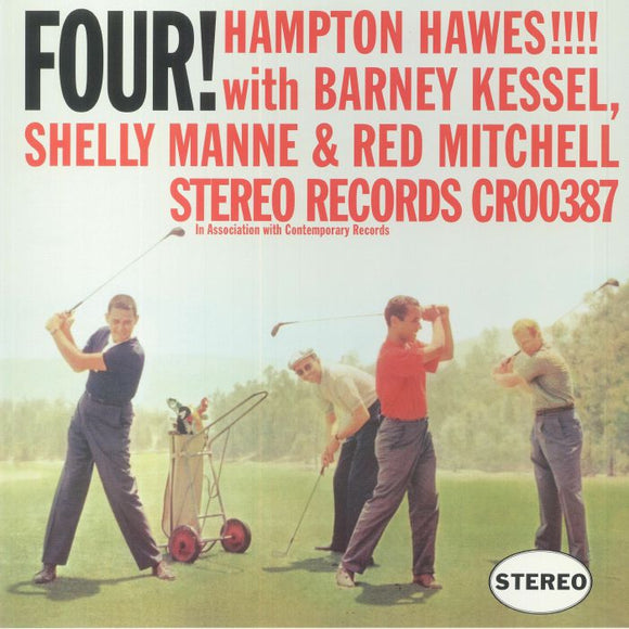 Hampton Hawes - Four! With Barney Kessel, Shelly Manne &  Red Mitchell (Contemporary Records Acoustic Sounds Series)